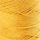 Macramé snor, L: 198 M, diam. 2 mm, gul, 330 g/ 1 rl.