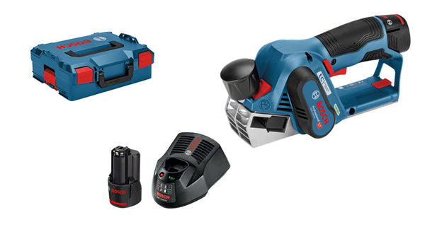 Bosch GHO 12V-20 Professional Høvl 2 batterier inkluderet