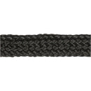 Imiteret Faldskærmsline, B: 5 mm, sort, 4 m/ 1 rl.