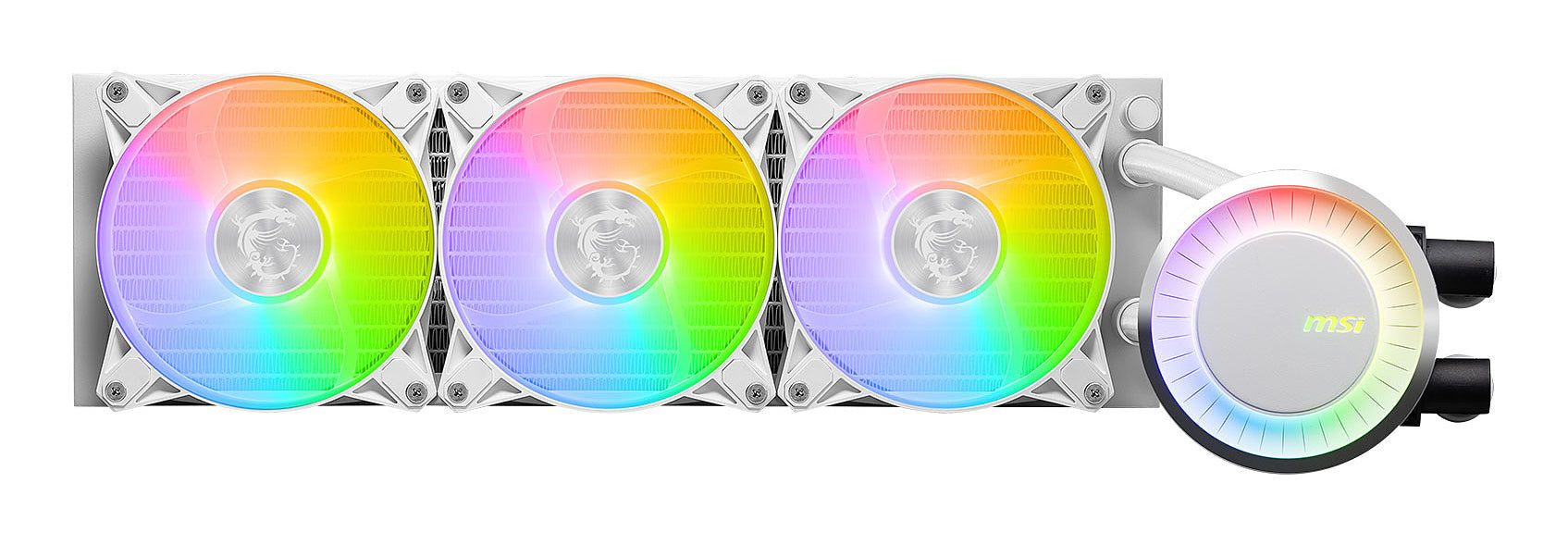 MSI MAG CORELIQUID E360 Vandkøler 1-pack Hvid 120 mm