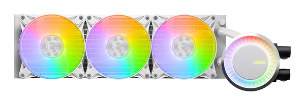 MSI MAG CORELIQUID E360 Vandkøler 1-pack Hvid 120 mm