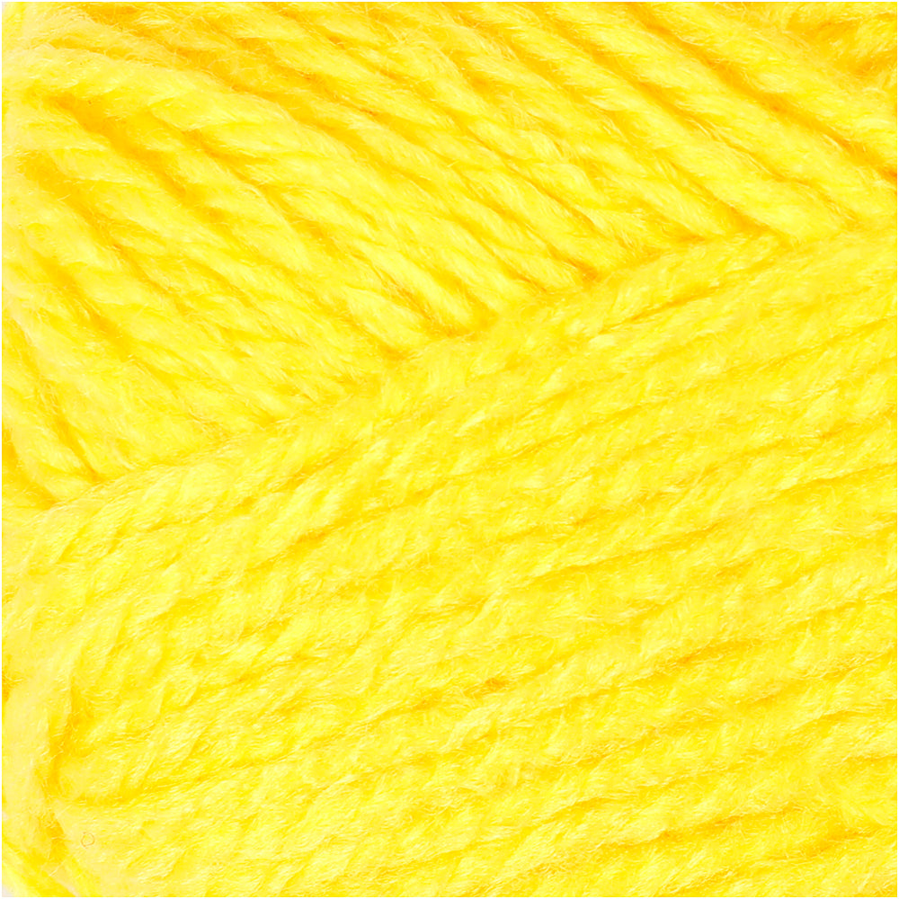 Fantasia Polyacrylgarn, L: 80 m, gul, 50 g/ 1 ngl.