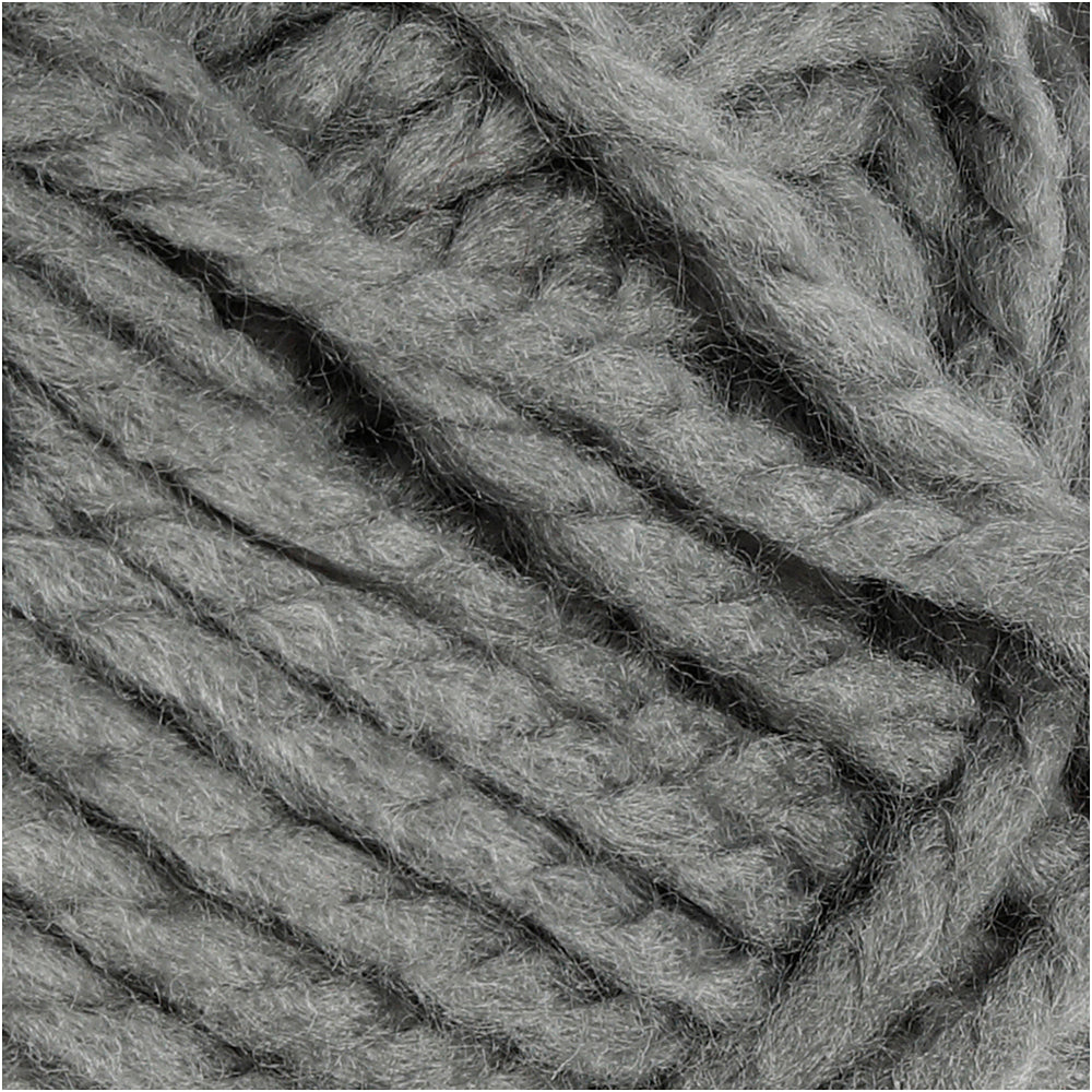 Fantasia Polyacrylgarn - Grå Maxi, 50g, 35m