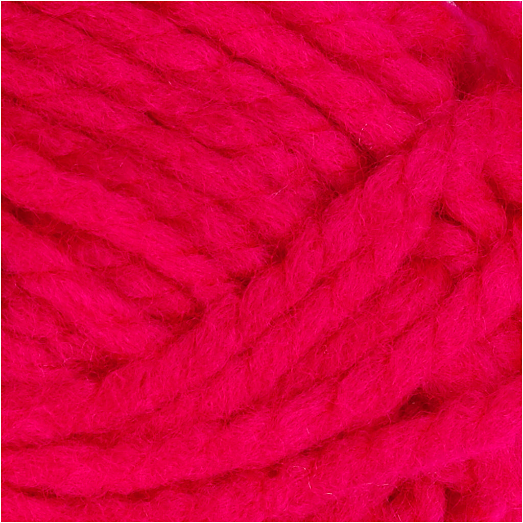 Fantasia Polyacrylgarn, L: 35 M, Maxi, fuchsia, 50 g/ 1 ngl.