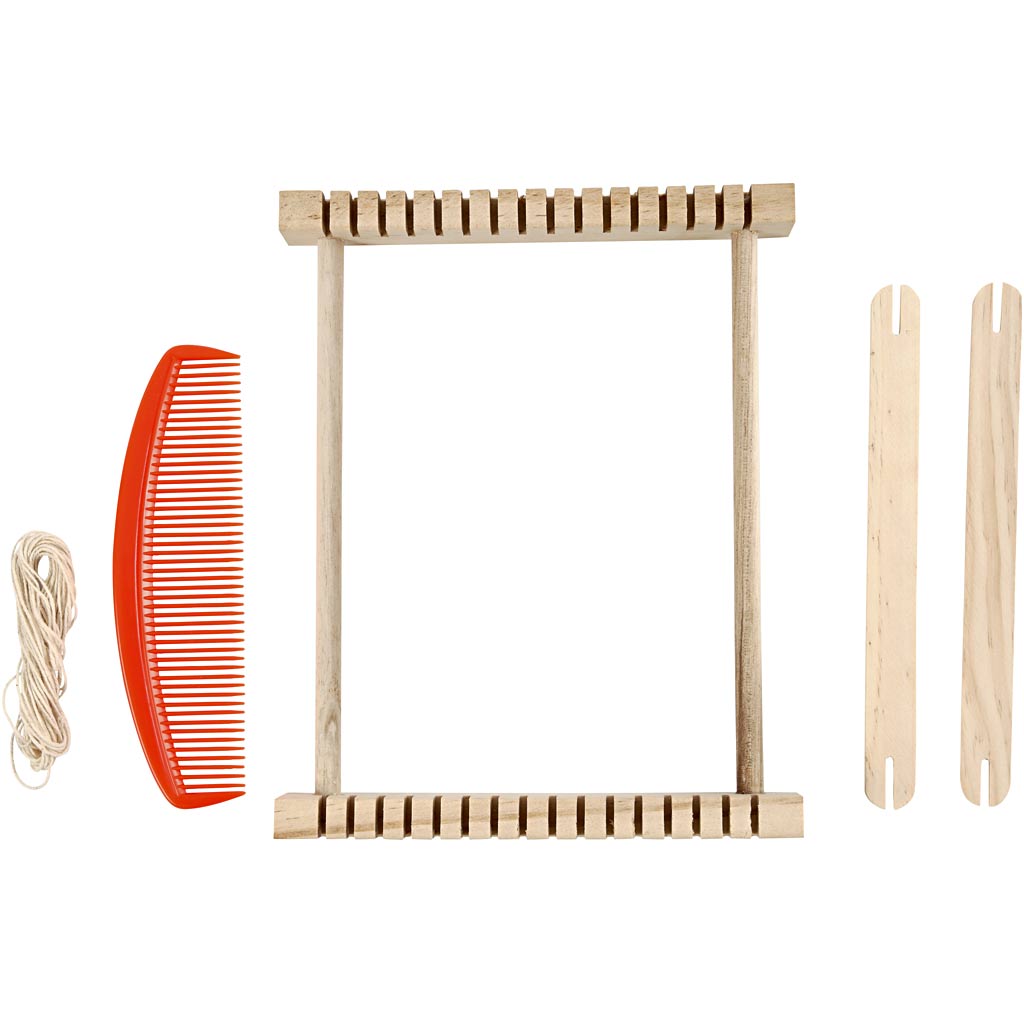 Kvalitets Væv i Træ - 24,5x19,5 cm, 1 stk.