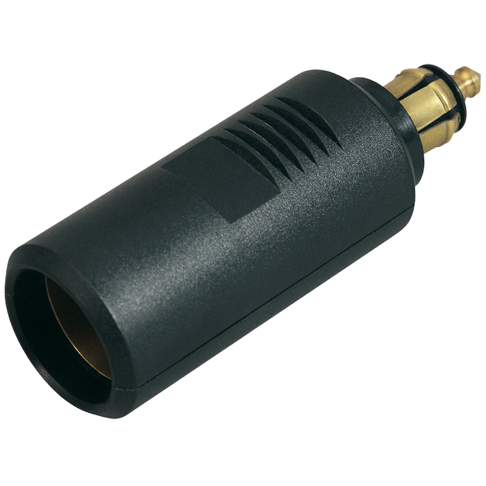 Din adapter til cigarstik 12/24v 16amp