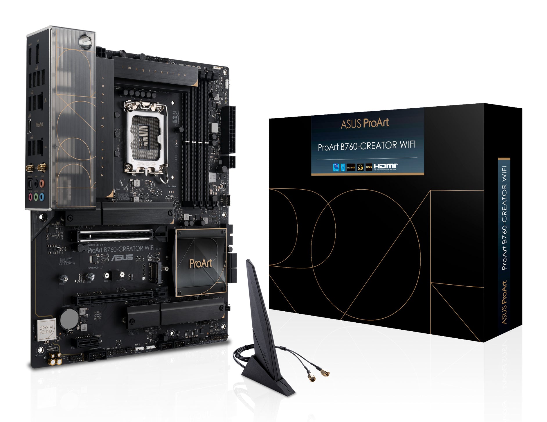 ASUS PROART B760-CREATOR WIFI ATX LGA1700 sokkel Intel B760