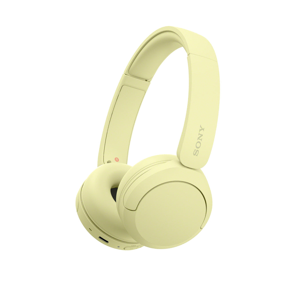 Sony WHCH520Y.CE7 Trådløs Hovedtelefoner Gul
