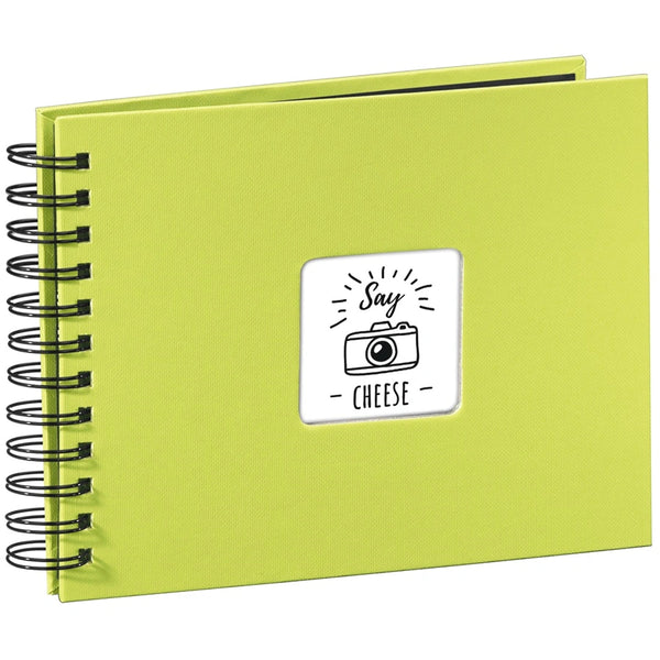 Hama 4047443167439 fotoalbum og arkbeskyttelse Grøn 50 ark 10 х 15 Spiral indbinding