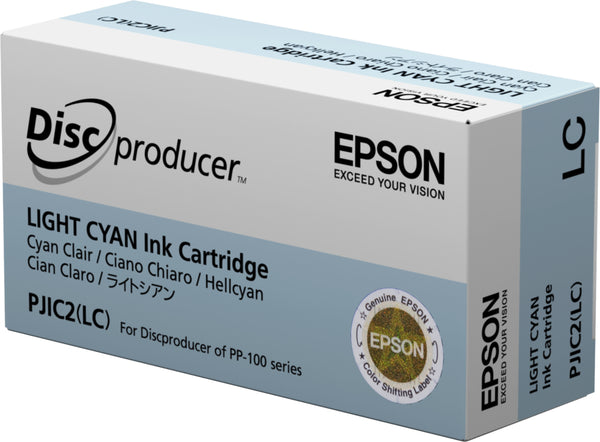 Epson Discproducer PJIC7(LC) Lys cyan 1000 DVD Blæk