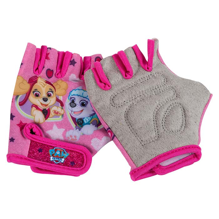 Paw Patrol cykel handsker lyserød