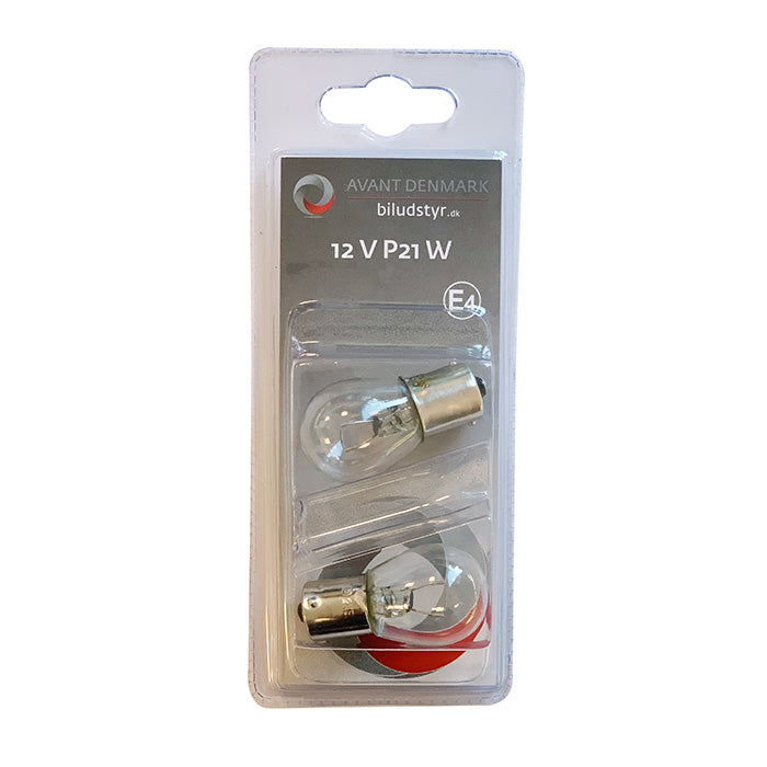 Avant pære 21W 12V - 2 stk.