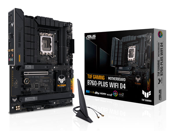 ASUS TUF GAMING B760-PLUS WIFI D4 ATX LGA1700  Intel B760