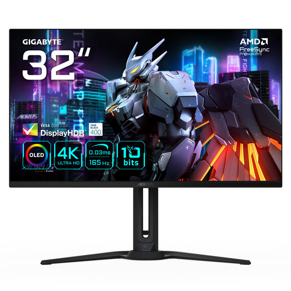 AORUS FO32U 32 3840 x 2160 (4K) HDMI DisplayPort USB-C 165Hz