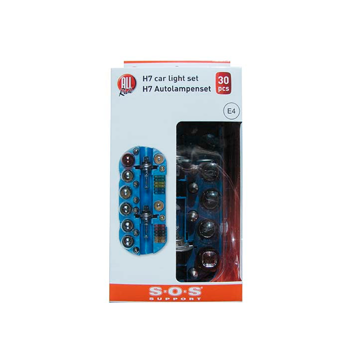 Allride SOS Support H7 pærekit 12V inkl. sikringer