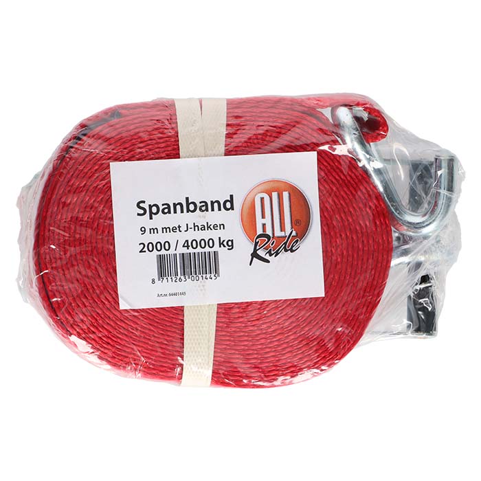 Allride Spænderem, heavy duty, 2 kroge, 9m, op til 2000