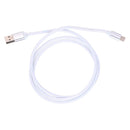 USB-A til USB-C forlænger 1,2 m nylon 2A, robust metalhus - Allride