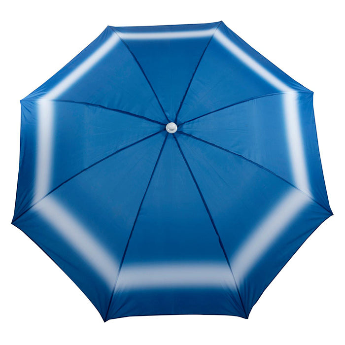 Frugtparasol Ø:1,9 m - farverigt design, assorteret motiv, solsikring - edco