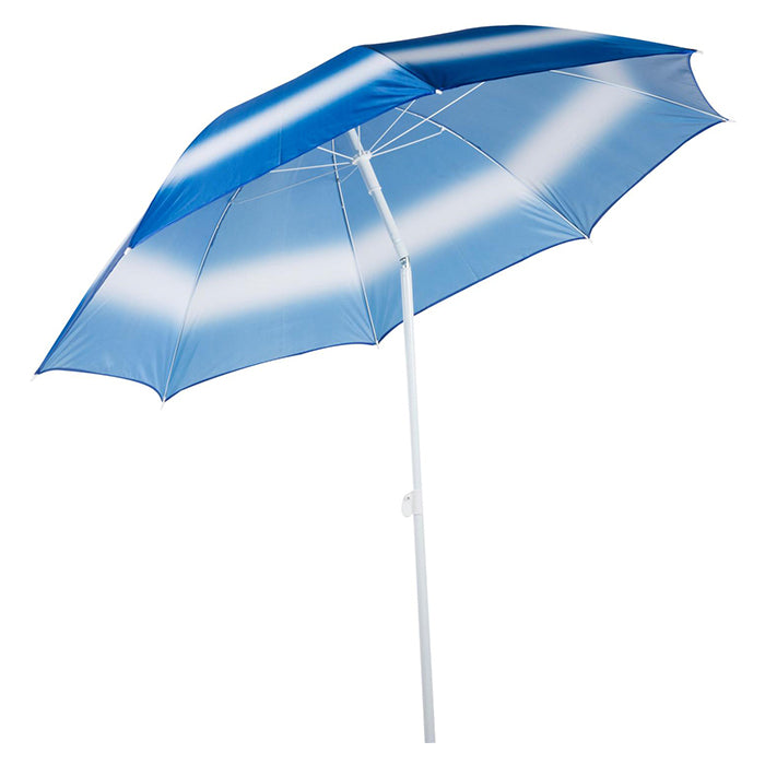 Frugtparasol Ø:1,9 m - farverigt design, assorteret motiv, solsikring - edco