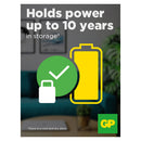9V-Batteri - 1604A, 6LF22 - gp-batteri