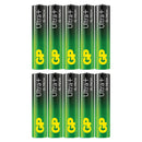 GP Ultra Plus Alkaline AAA-batteri 24AUP/LR03 10-pak