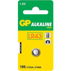 Gp lr43 batteri stk.