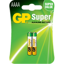 Gp 25a-u2 /lr61/aaaa batterier 2 stk.
