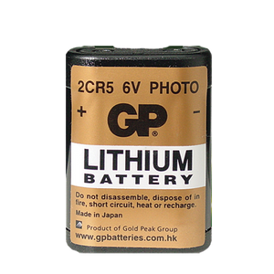 Gp 2cr5-ci lithium-batteri 6v stk