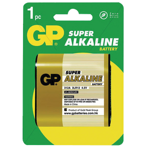 Gp 3lr12/4,5v batteri stk.