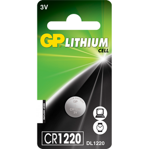 Gp cr1220 batteri stk.