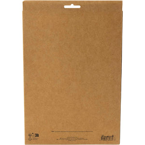 Hobbyfilt, A4, ark 210x297 mm, tykkelse 2 mm, pastelfarver, 10 stk./ 1 pk.
