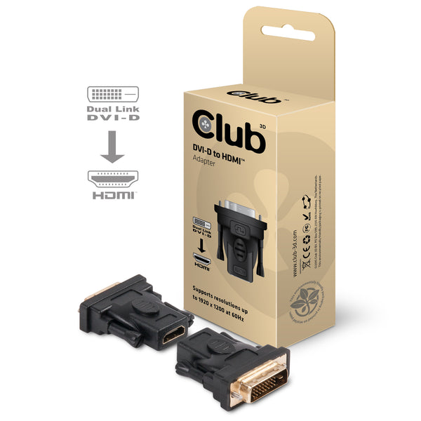 Club 3D DMD>HFD3 DVI-D til HDMI adapter
