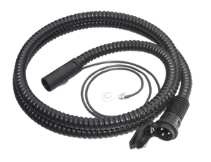 Miniplug indtagskabel 1,0m sort