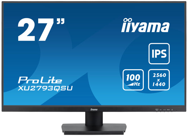 iiyama ProLite XU2793QSU-B7 27 2560 x 1440 (2K) HDMI DisplayPort 100Hz