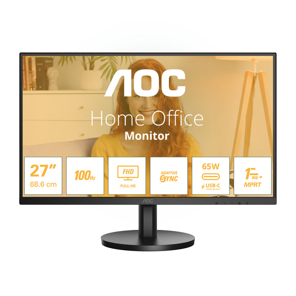 AOC Basic-line 27B3CA2 27 1920 x 1080 (Full HD) HDMI USB-C 100Hz