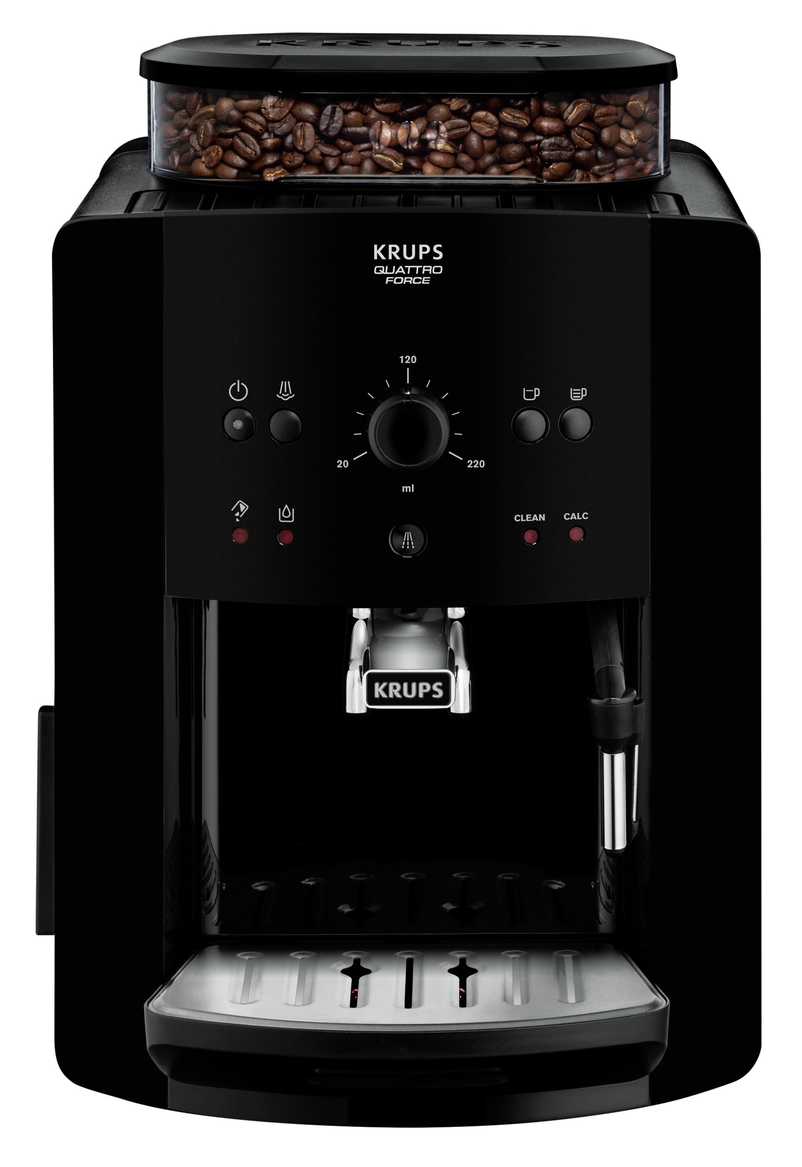 Krups Quattro Force EA811010 ARABICA AUTOMATIC Kaffemaskine Sort
