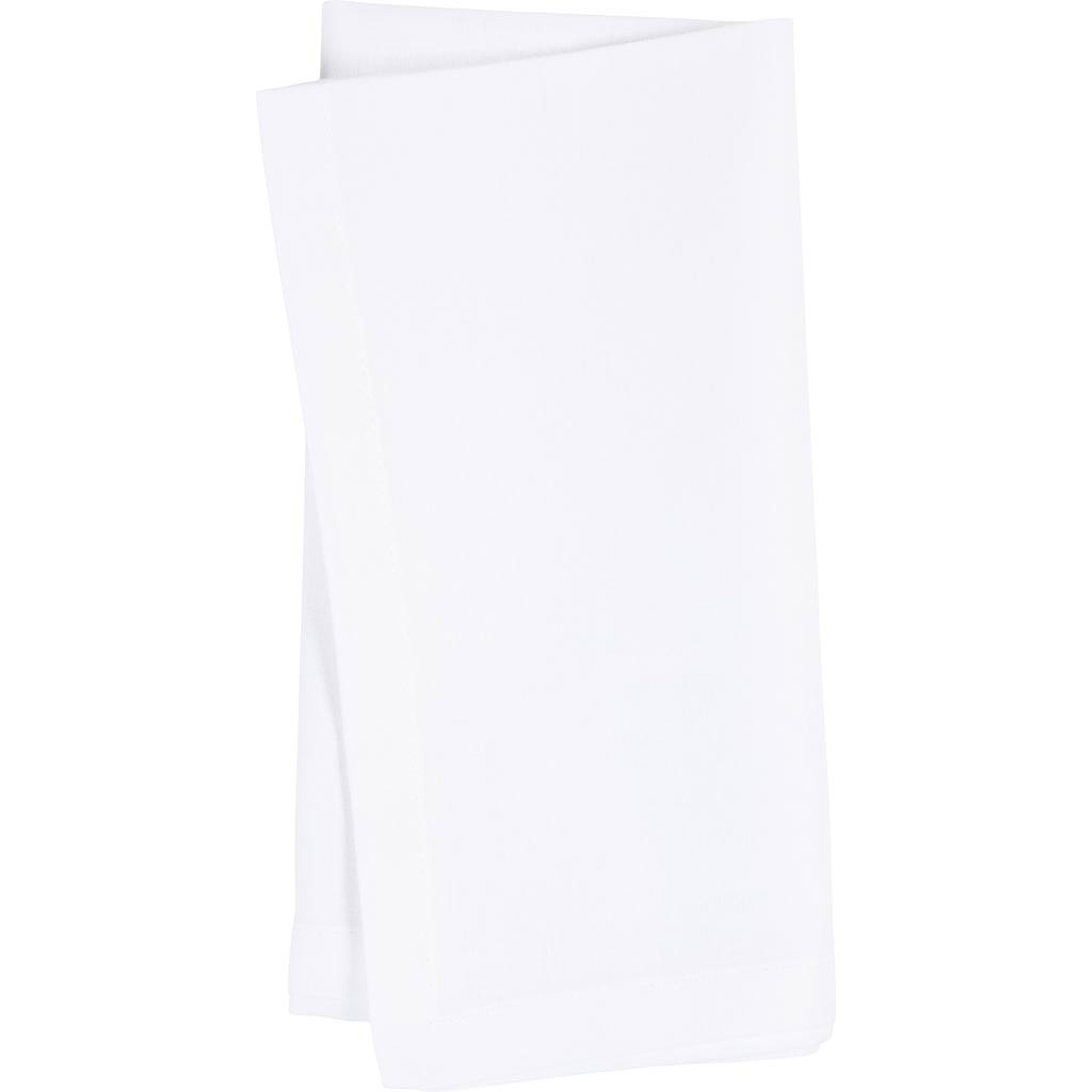 Stofservietter, str. 42x42 cm, 145 g, hvid, 4 stk./ 1 pk.