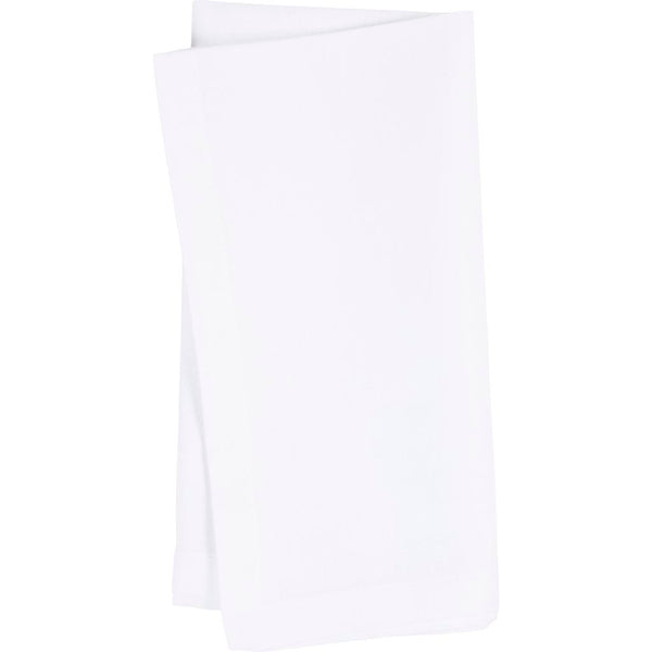 Stofservietter, str. 42x42 cm, 145 g, hvid, 12 stk./ 1 pk.