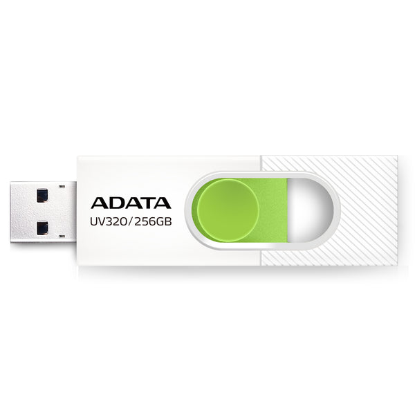 ADATA UV320 256GB USB 3.2 Gen 1 USB stick Grøn Hvid