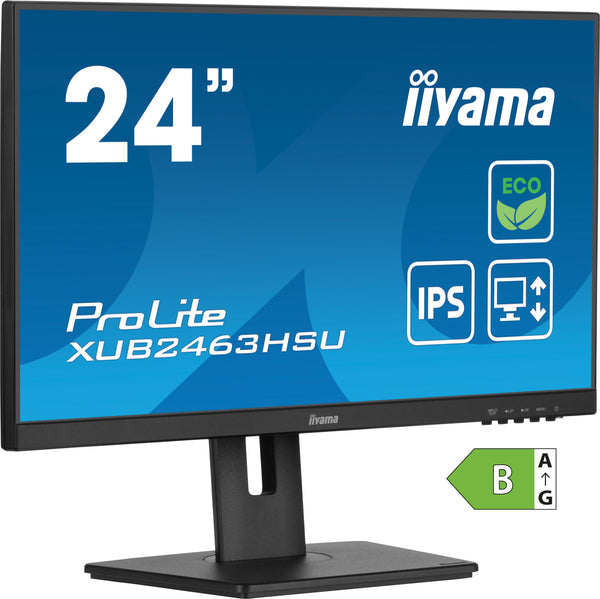 iiyama ProLite XUB2463HSU-B1 24 IPS 1920 x 1080 (Full HD) HDMI DisplayPort 100Hz