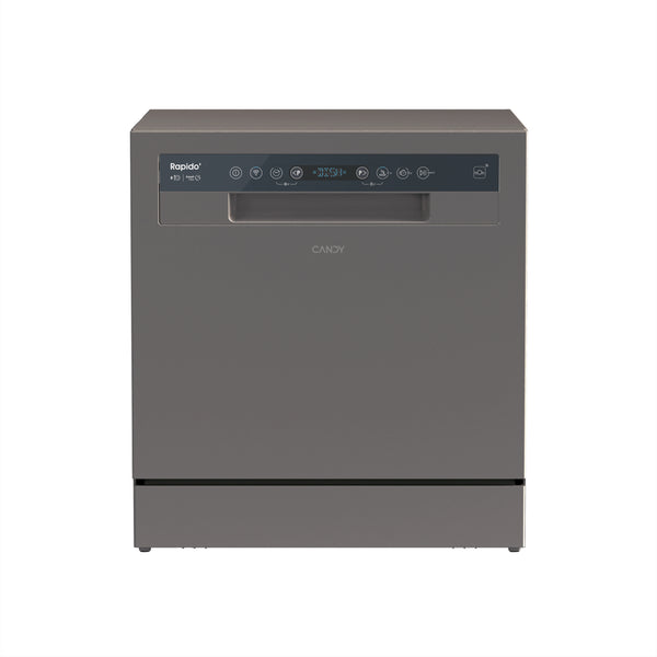 Candy Dishwasher  CP 8F9FFA  Free standing  Width 55 cm  Number of place settings 8  Number of programs 8  Energy efficiency class F  Display  Antracite
