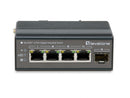 LevelOne IGU-0501 netværksswitch Gigabit Ethernet (10/100/1000) Sort