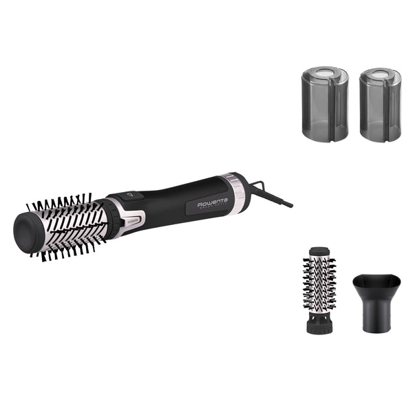 Rowenta Brush Activ' Dry & Style CF9550 Varmluftsbørste Varm Sort 1000 W 1,8 m