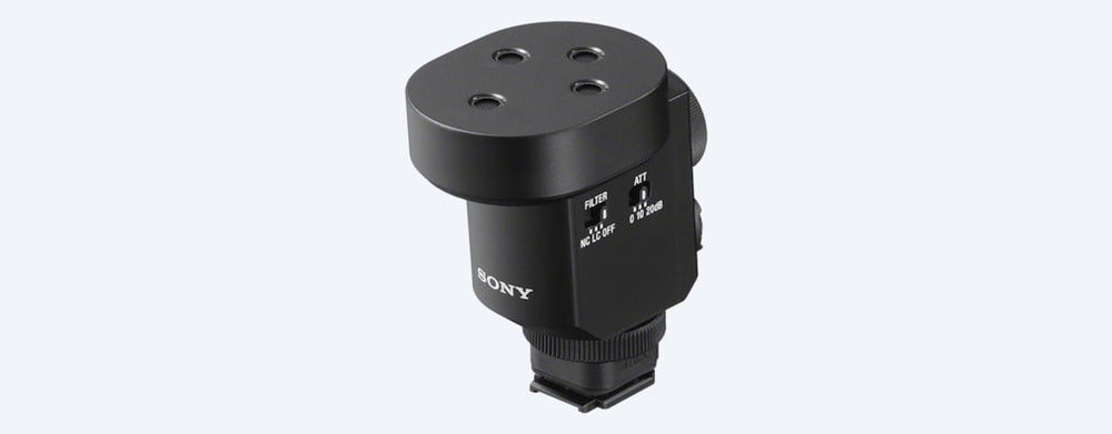 Sony ECM-M1 Mikrofon -20dBFS Sort