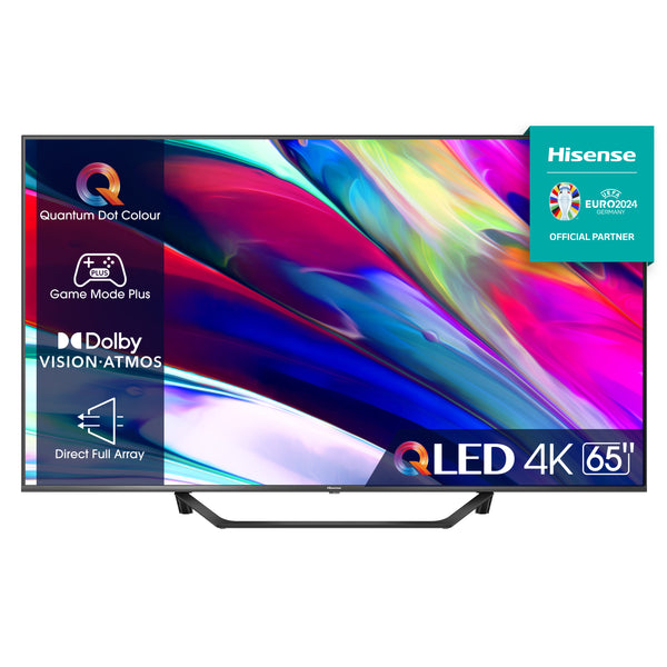 Hisense 65A7KQ 165,1 cm (65) 4K Ultra HD Smart TV Wi-Fi Sort 350 cd/m²