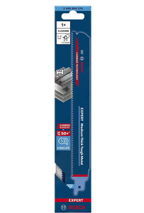 Bosch Expert Thick Tough Metal S 1155 CHC Savklinge Vekselsav