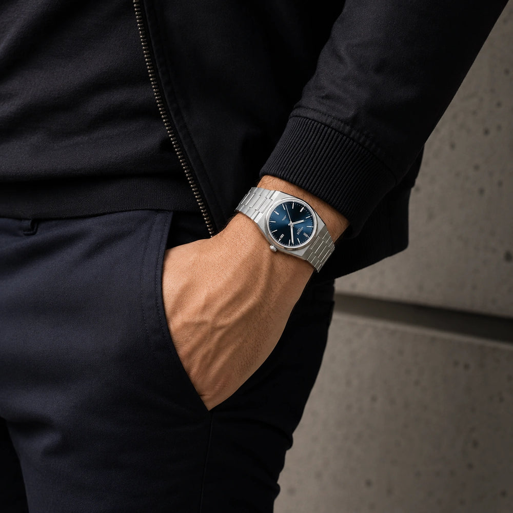 Tissot PRX 40mm blå