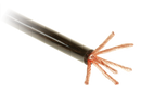 ACV 20mm2 sort "rubber touch" 50m