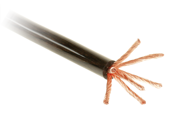 ACV 20mm2 sort "rubber touch" 50m