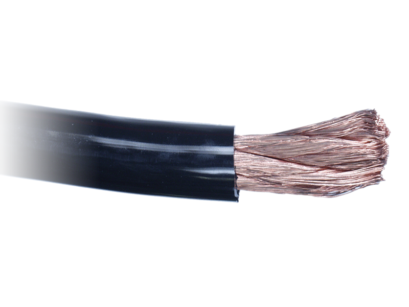 ACV 50mm2 sort "rubber touch" 15m